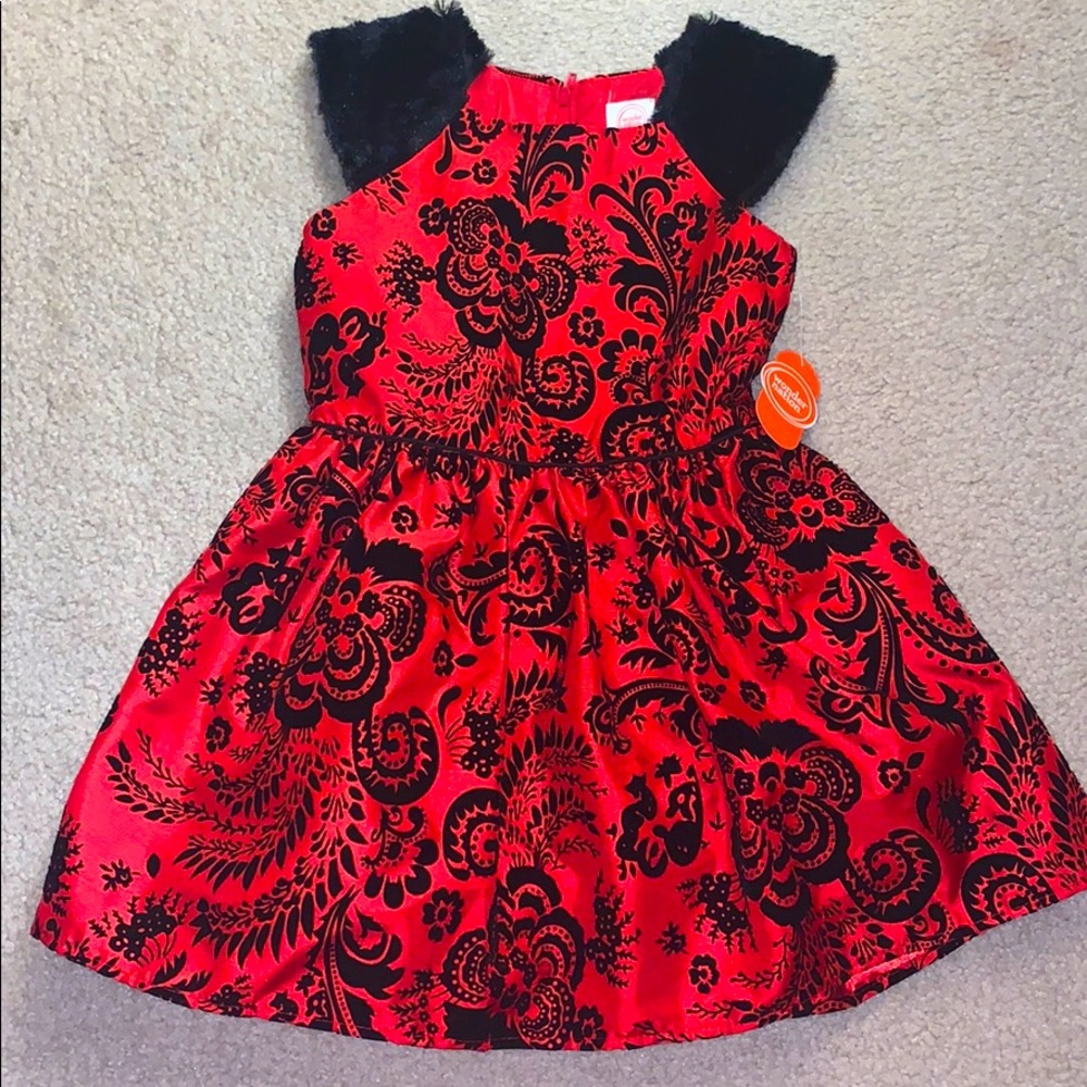 Red Dress 5T Brand New w/Tag